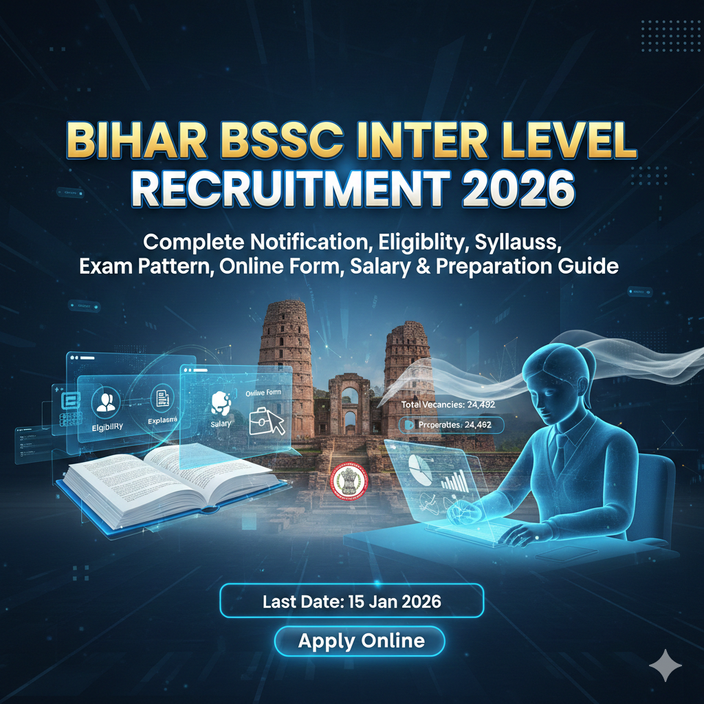 Bihar BSSC Inter Level Recruitment 2026