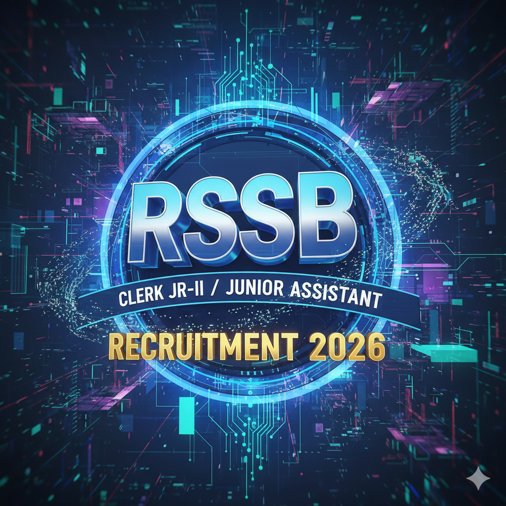 RSSB Clerk Jr-II / Junior Assistant Recruitment 2026 notification vacancy syllabus exam date